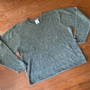 Columbia Nubby Lightweight Crewneck Rolled Hem Sweater Size XXL